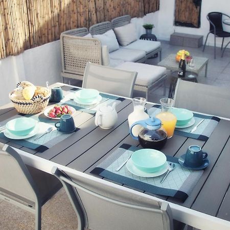 Central Olhao Home - Private Spacious Sunlit Patio Olhão Exteriör bild
